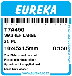 T7A450 - Large Washer -T7A450_Label_T